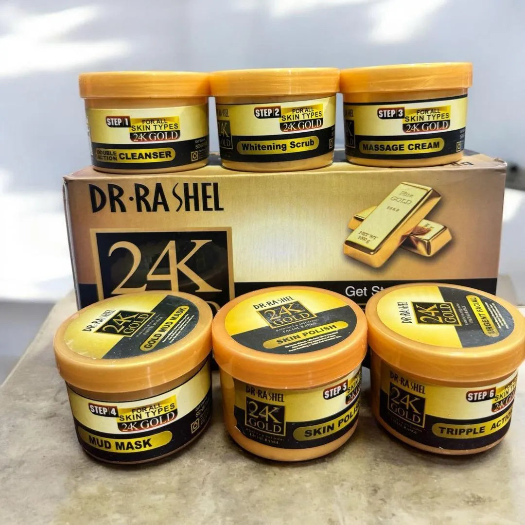 24K Gold Facial Care Kit for All Skin Types