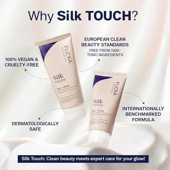 Flicka Silk Touch Milk Cream Moisturizer 100gm