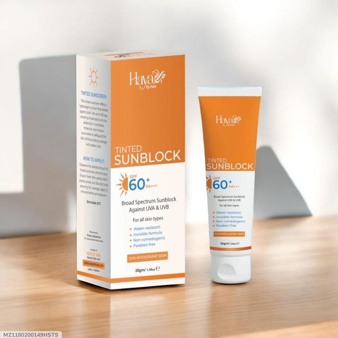Tinted Sunblock for Pakistani Sun - UVA UVB Protection