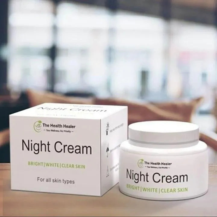 Night Cream Bright White Clear Skin All Season