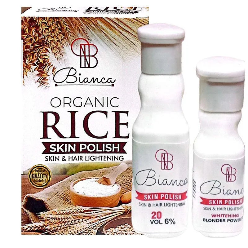 Bianca Organic Rice Skin Polish Whitening Brightening 6%