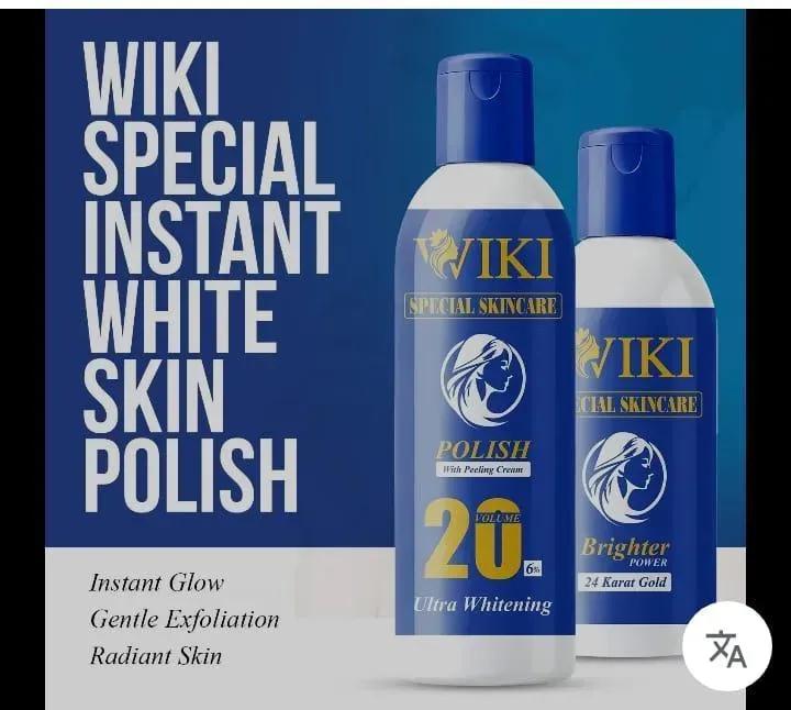 Viki Skin Polisher 20 Ultra Whitening Brightening Exfoliator