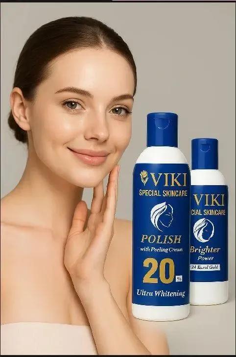 Viki Skin Polisher 20 Ultra Whitening Brightening Exfoliator