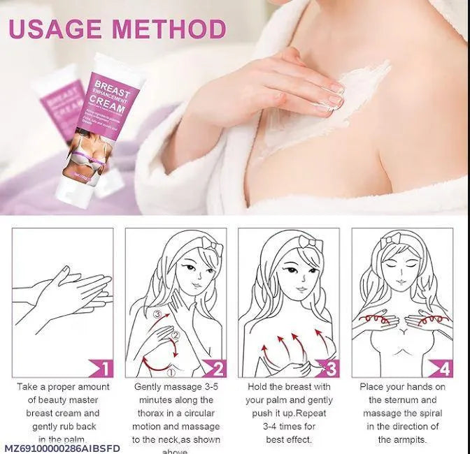 Breast Enlargement Whitening Cream for All Skin Types