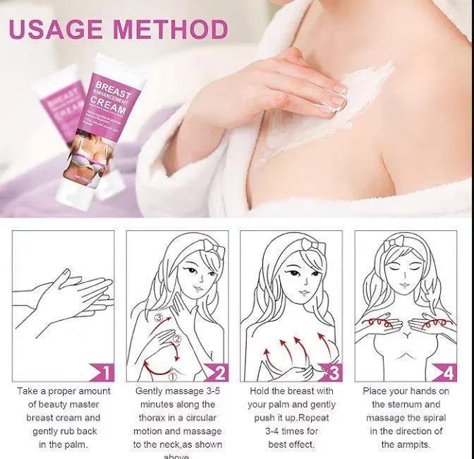 Breast Enlargement Whitening Cream for All Skin Types