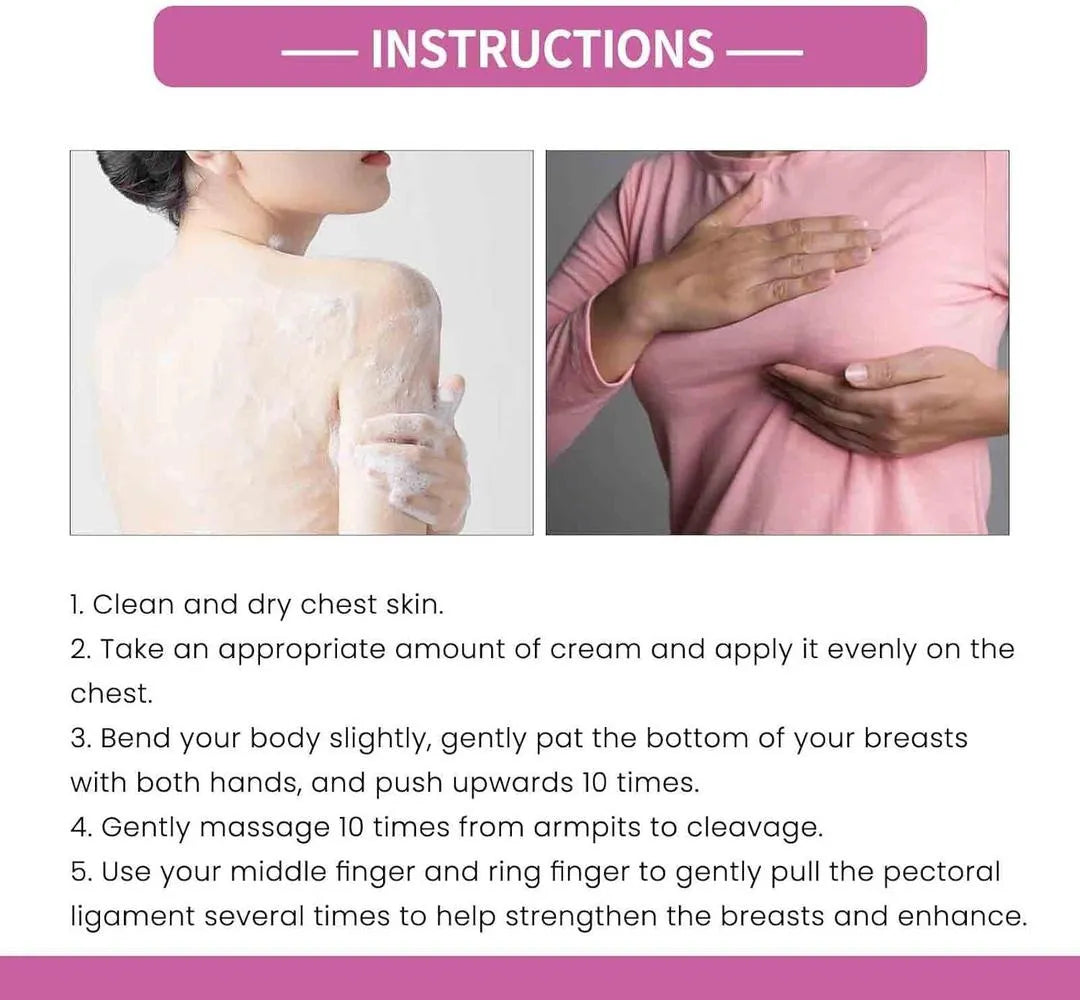 Breast Enlargement Whitening Cream for All Skin Types