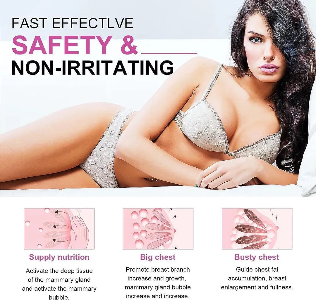 Breast Enlargement Whitening Cream for All Skin Types