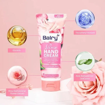 Balry Rose Facial Scrub 120ml Whitening Vegan