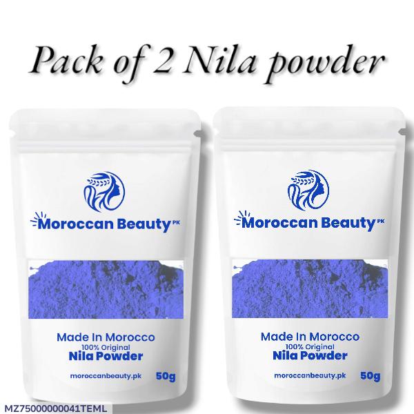 Nila Powder Pack 2x50g Blue Wedding Makeup