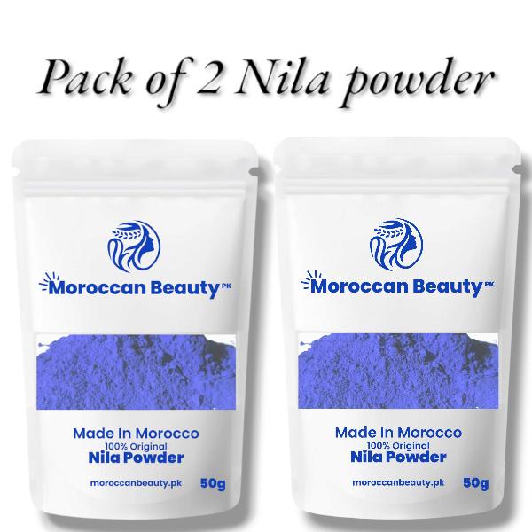 Nila Powder Pack 2x50g Blue Wedding Makeup